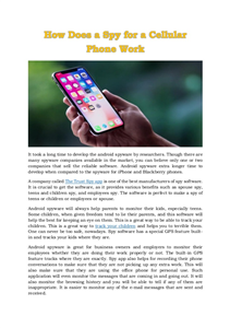 Spy App Android Video